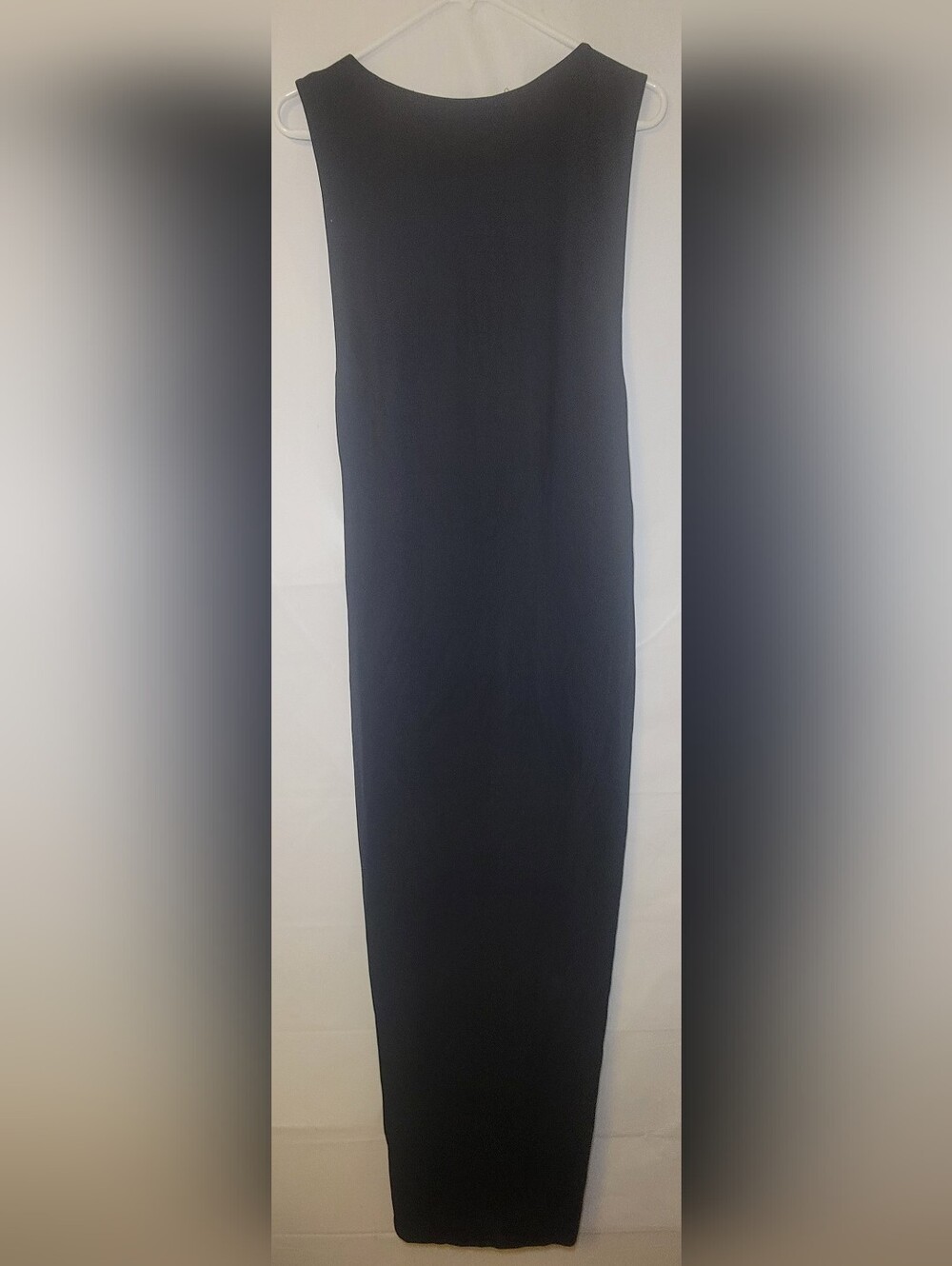 Boohoo Black Sleeveless Maxi Dress